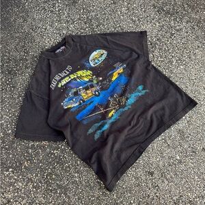 Vintage Take Me Back To Riveira Black T-Shirt (XL)